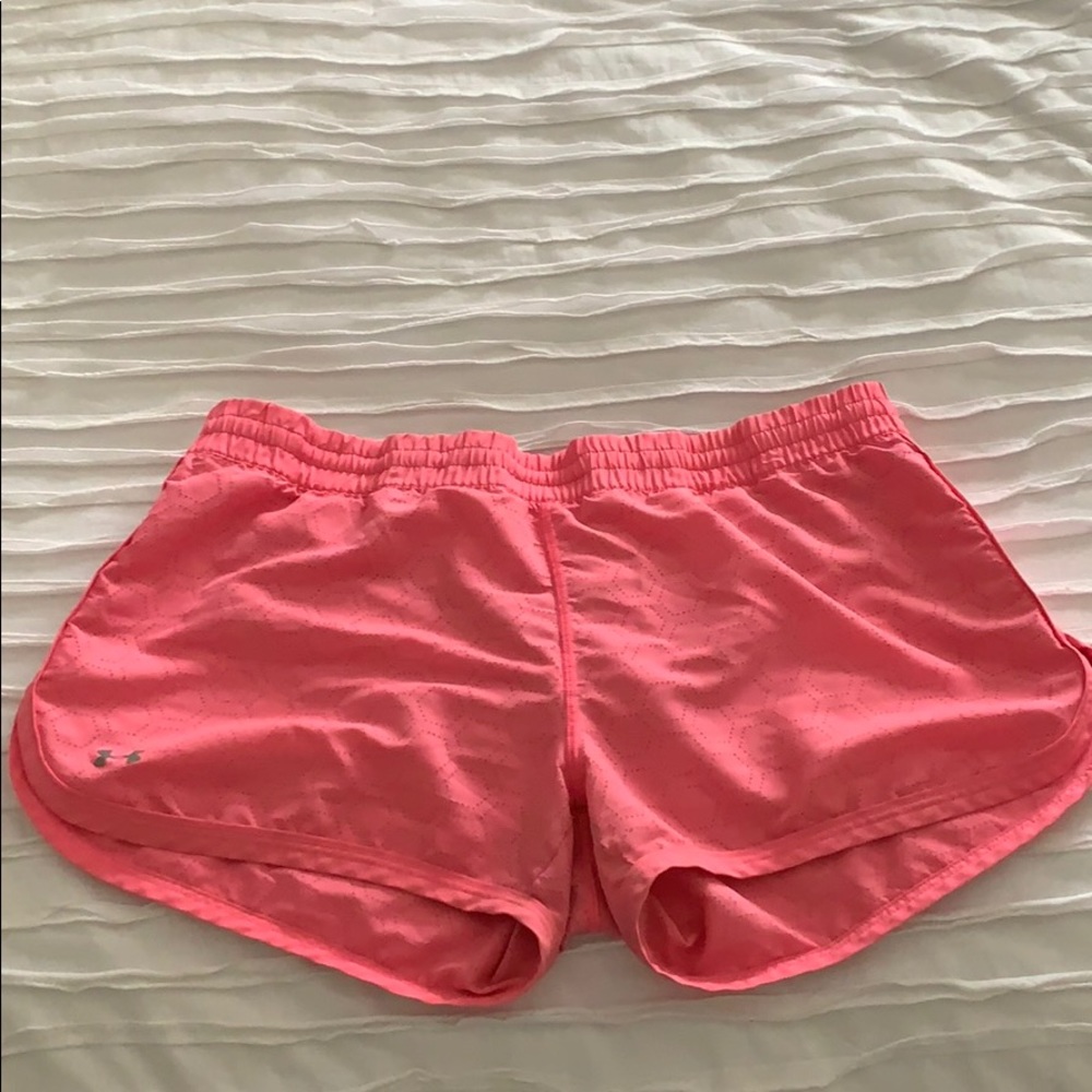 Under Armour Pink Athletic Shorts